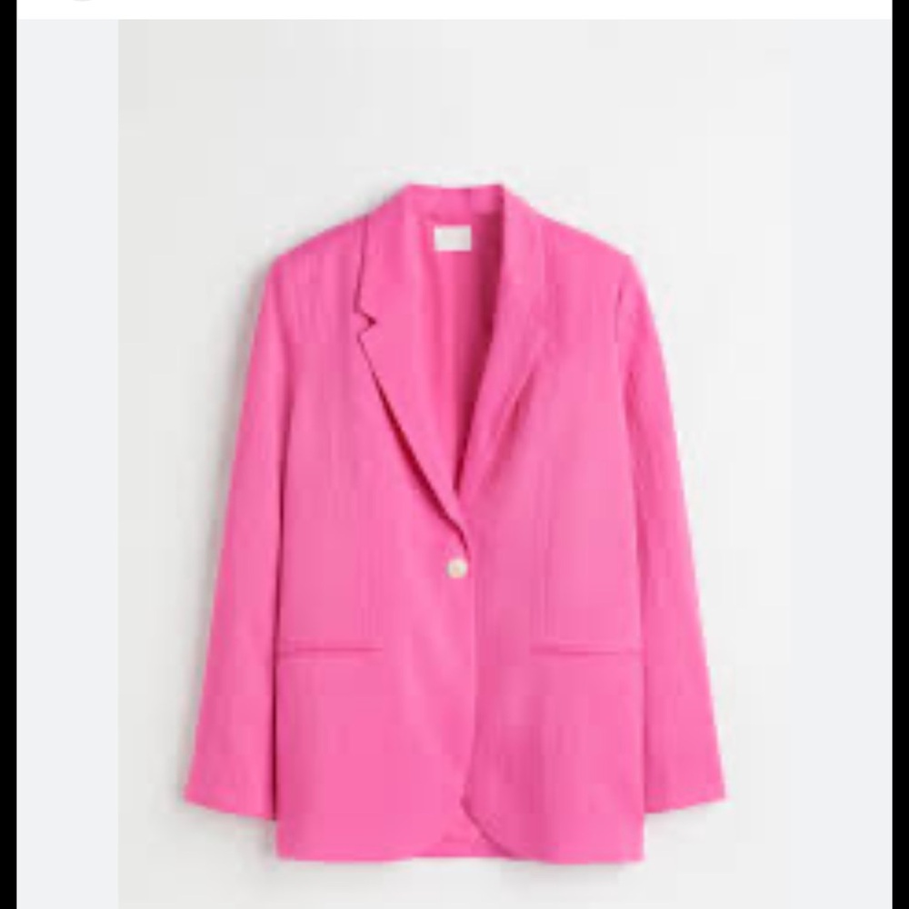 H&M Vibrant Pink Blazer